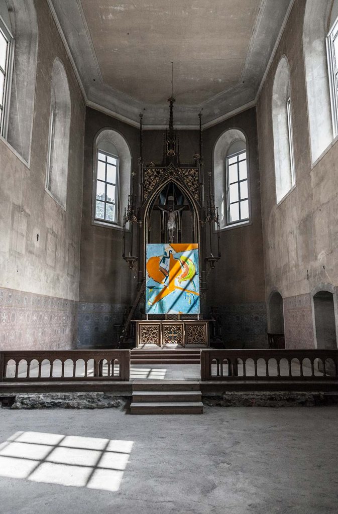 Martin Frommelt, Apokalypse (2015) in der Johanniterkirche Feldkirch