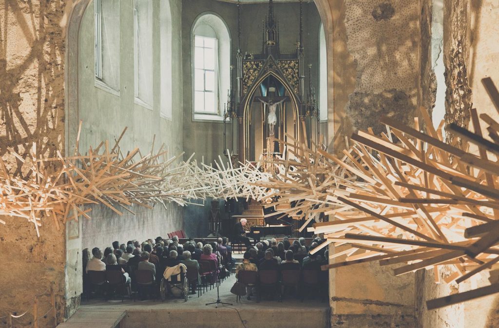 Martin Steinert, Transitions (2014) in der Johanniterkirche Feldkirch