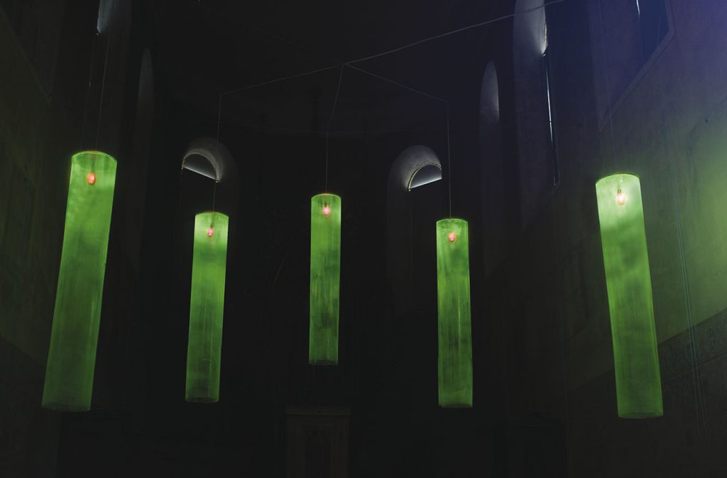 Gerry Ammann, Mental Showers (2007), Johanniterkirche Feldkirch