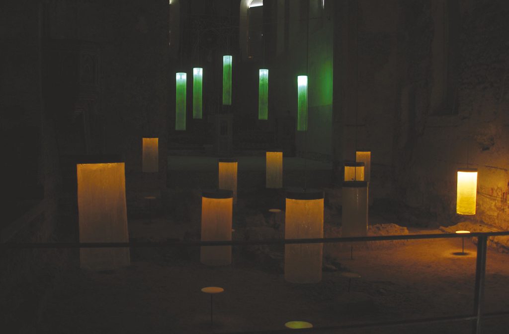 Gerry Ammann, Mental Showers (2007), Johanniterkirche Feldkirch